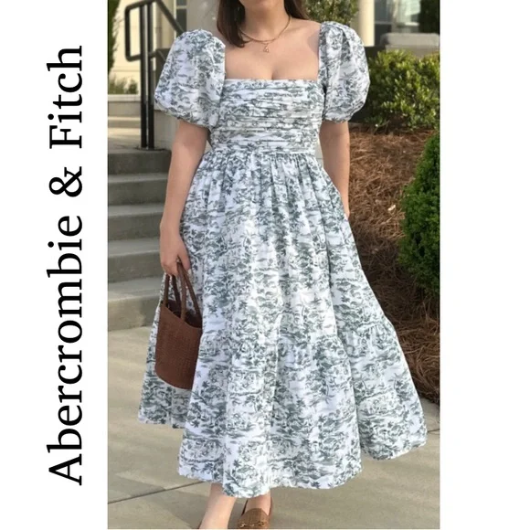 Abercrombie & Fitch Emerson Poplin Dress Size S - Picture 1 of 9